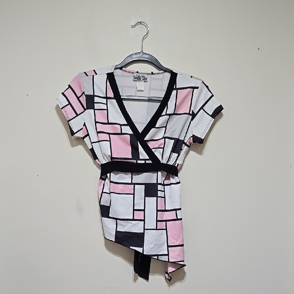Double Take Short Sleeve Top